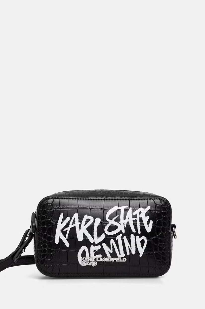 Karl Lagerfeld Jeans geantă crossbody pentru femei cu imitație de piele
