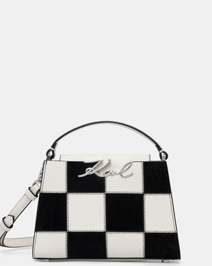 Karl Lagerfeld geantă crossbody pentru femei din piele K/SIGNATURE