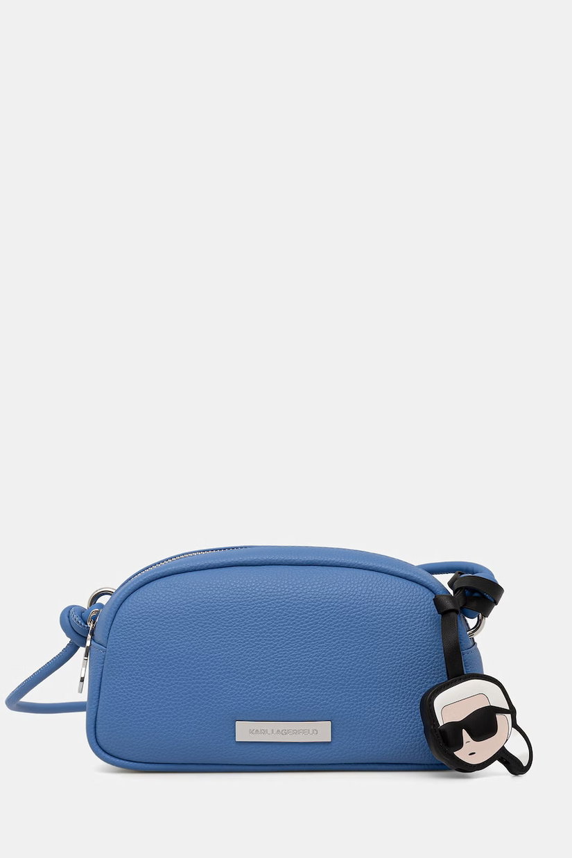 Karl Lagerfeld geantă crossbody pentru femei cu imitație de piele IKON