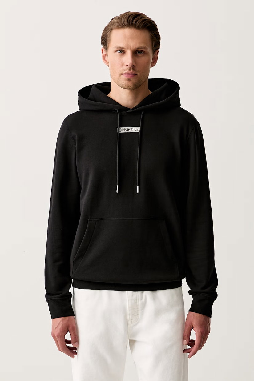 Calvin Klein hanorac cu glugă pentru bărbați din bumbac