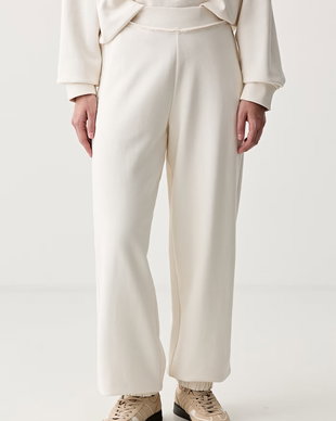 HUGO Blue pantaloni de trening pentru femei din bumbac Nuembrie_B
