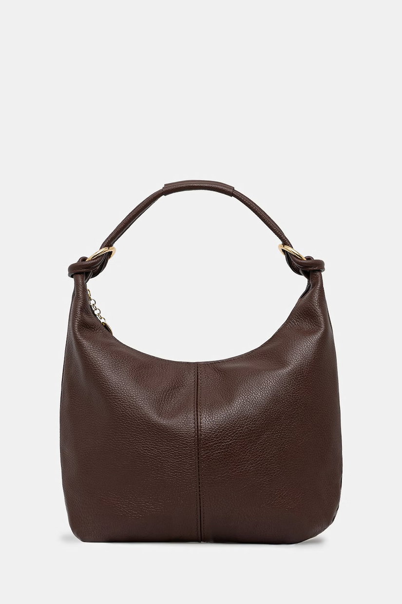 Answear.LAB hobo bag pentru femei, din piele