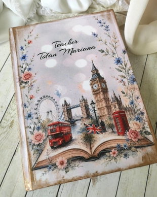 Agenda personalizata profesoara engleza