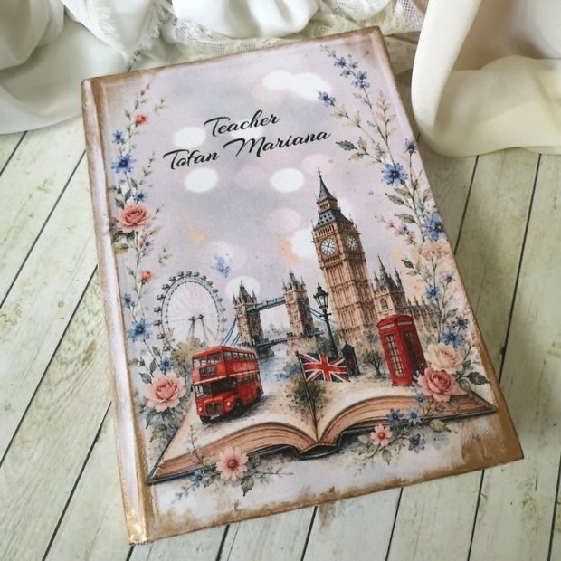 Agenda personalizata profesoara engleza