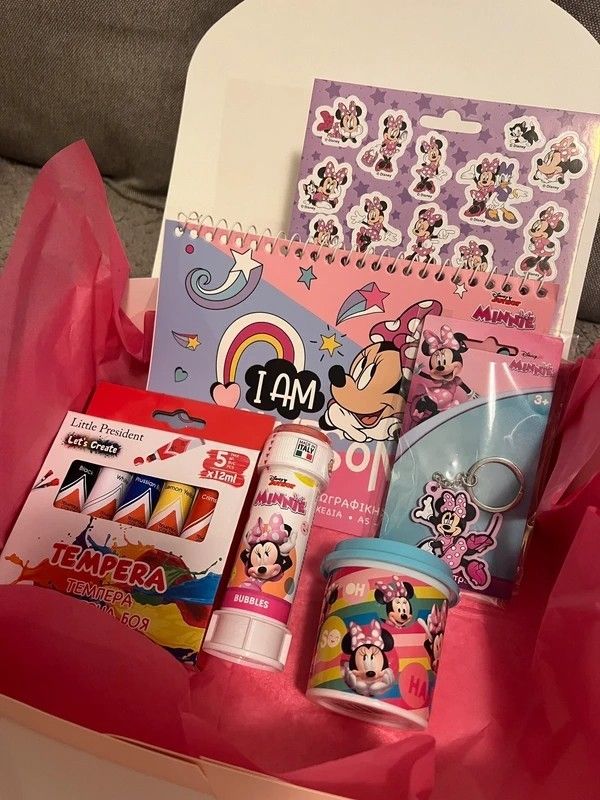 Set cadou Minnie Mouse 1 iunie GeorginaGrace