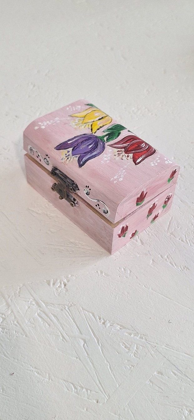 Cutiuta pictata, pentru bijuterii