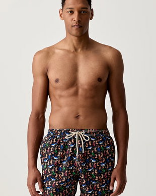 MC2 Saint Barth pantaloni scurți de baie pentru bărbați LIGHTING MICRO FANTASY