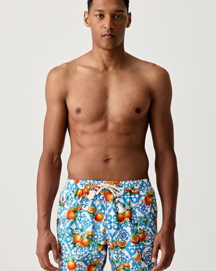 MC2 Saint Barth pantaloni scurți de baie bărbătești LIGHTING 70