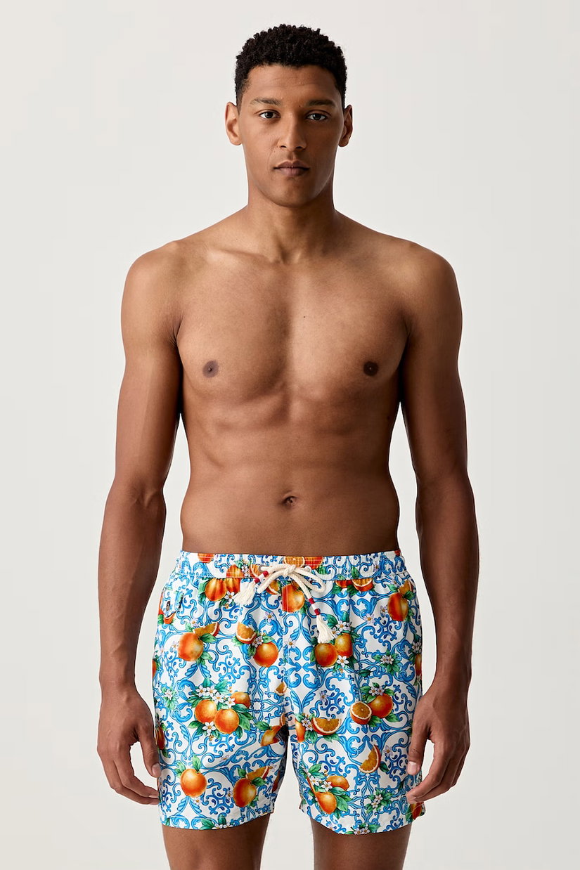 MC2 Saint Barth pantaloni scurți de baie bărbătești LIGHTING 70