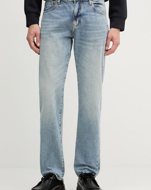 Armani Exchange blugi straight pentru bărbați