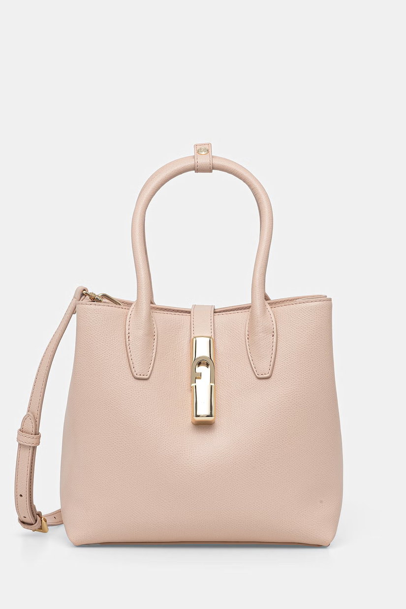 Furla geantă crossbody pentru femei din piele Goccia S Tote Base 22