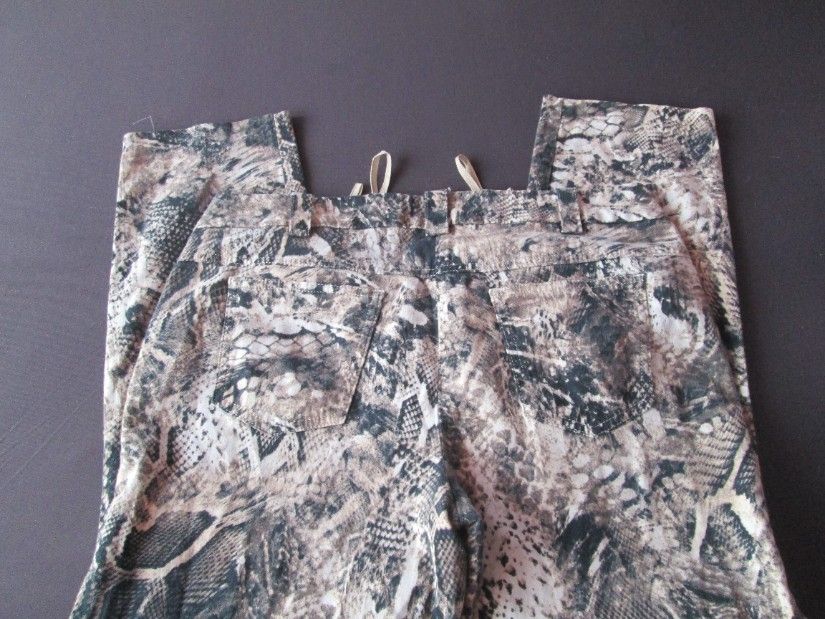 pantaloni vara dame animal print 44