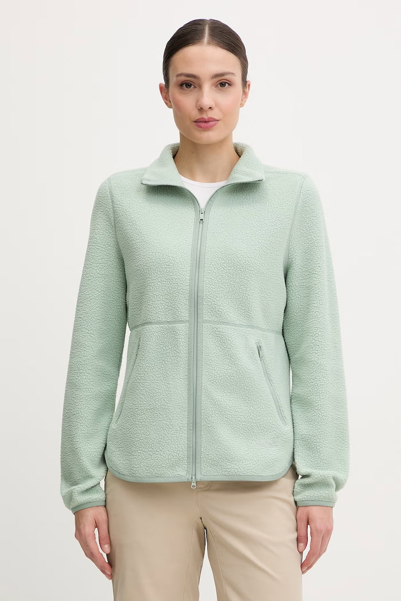 Jack Wolfskin hanorac cu fermoar pentru femei din polar Lite Curl