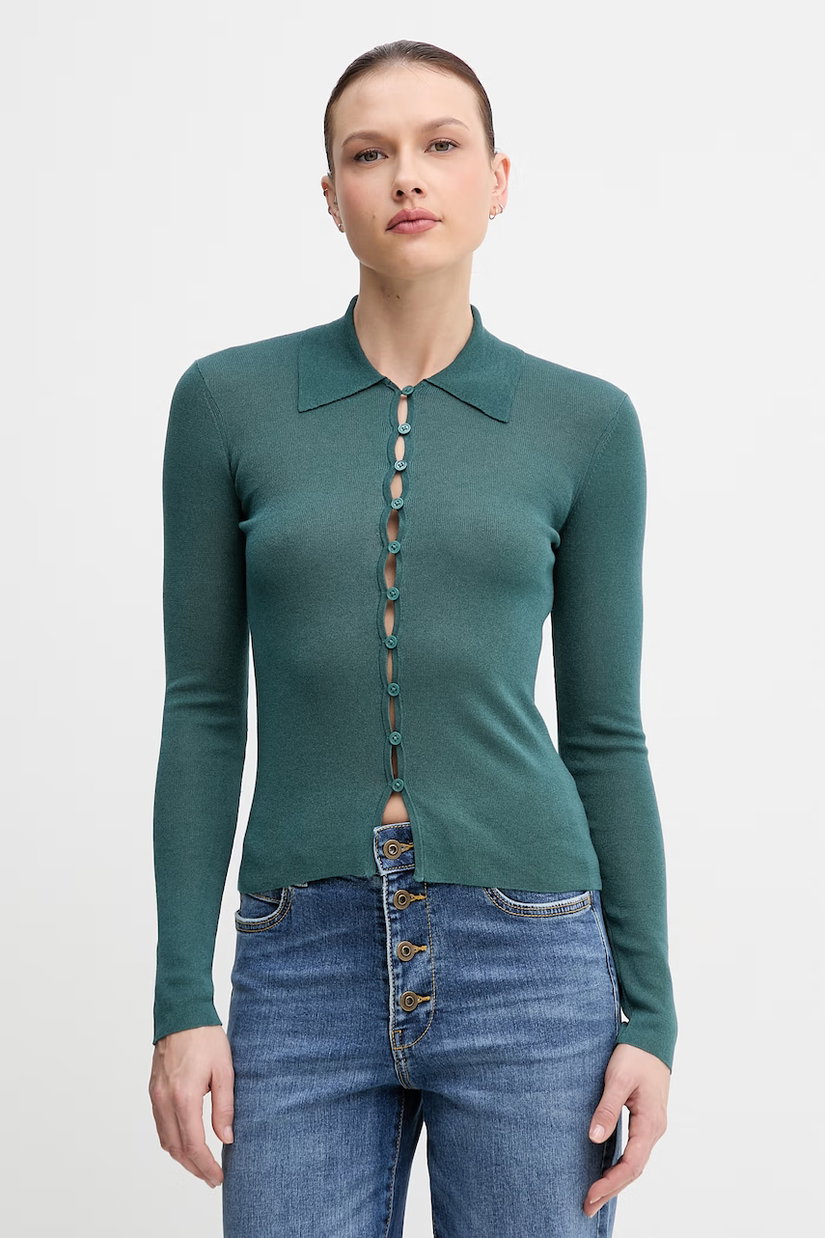 Sisley cardigan pentru femei cu lyocell