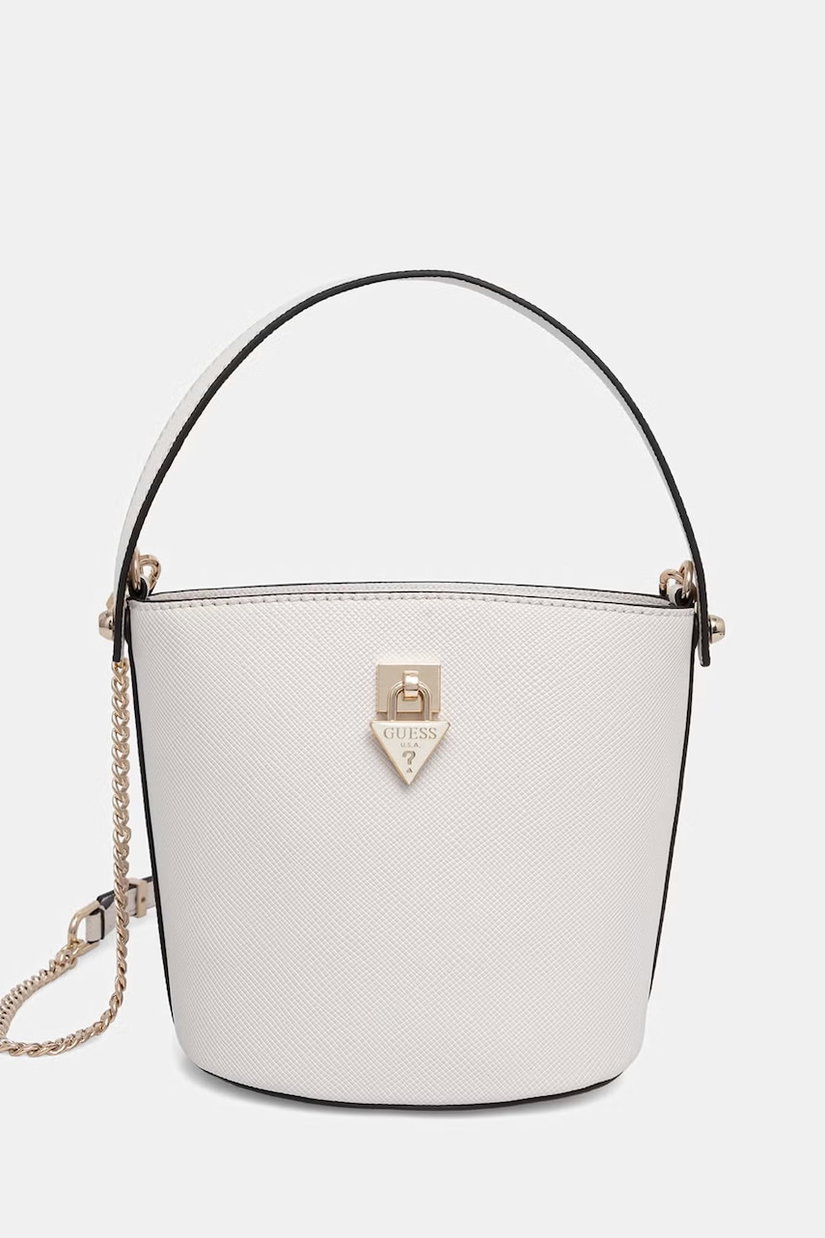Guess geantă crossbody pentru femei cu imitație de piele PATSIE