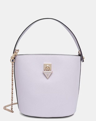 Guess geantă crossbody pentru femei cu imitație de piele PATSIE
