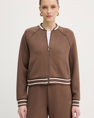 Armani Exchange hanorac cu fermoar pentru femei