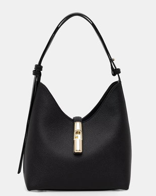 Furla geantă pentru femei din piele Goccia S Hobo