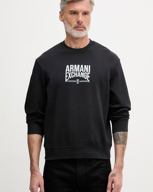 Armani Exchange hanorac pentru bărbați cu bumbac