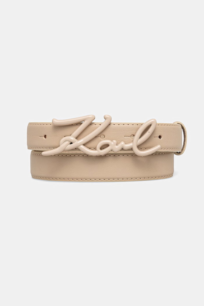 Karl Lagerfeld curea pentru femei din piele K/SIGNATURE