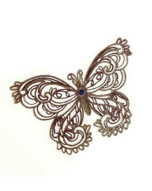 Brosa Fluture Filigran Eleganta