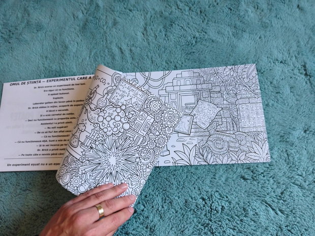 Carte de colorat - Lumea Blocurilor - Colorăm Împreună