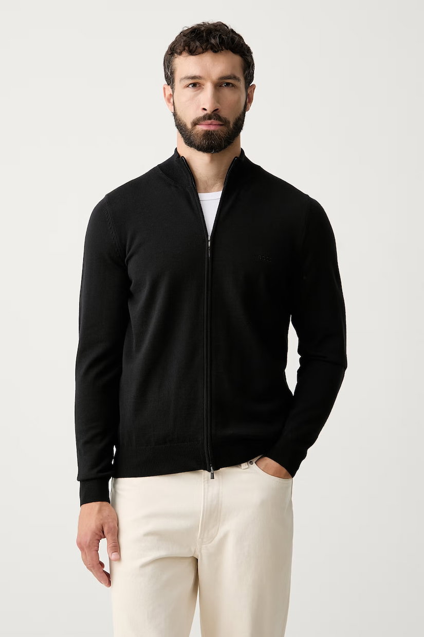 BOSS cardigan pentru bărbați din lână H-Balonso-L