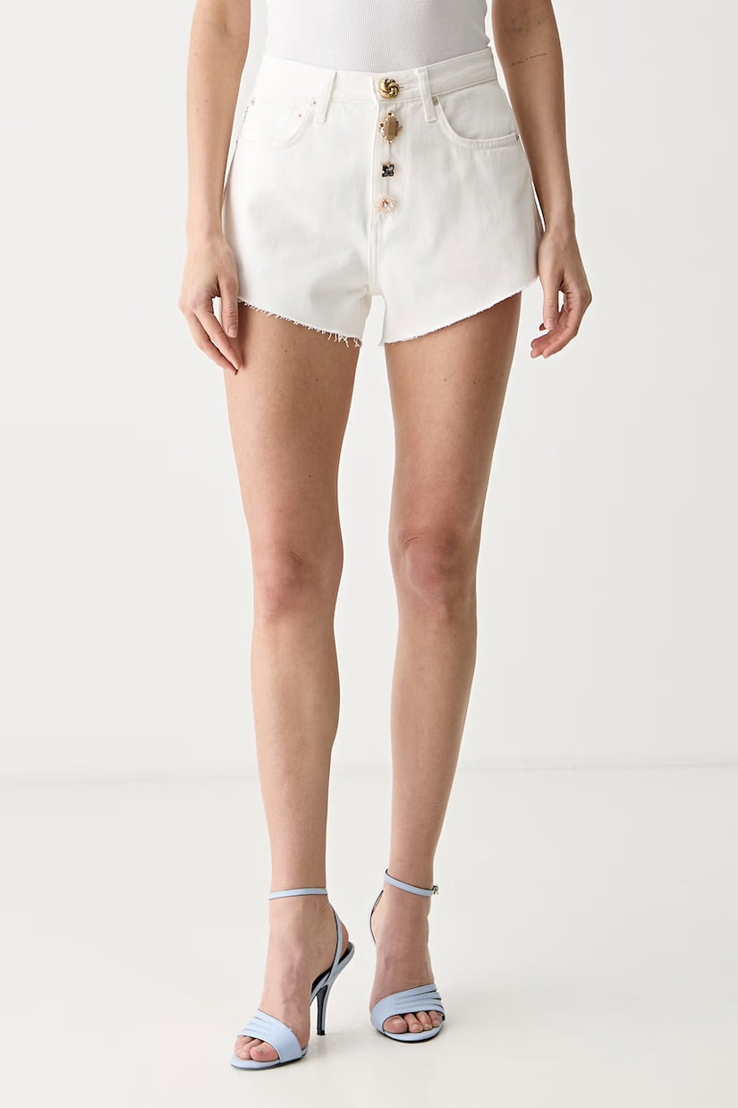 ViCOLO pantaloni scurți pentru femei, din denim