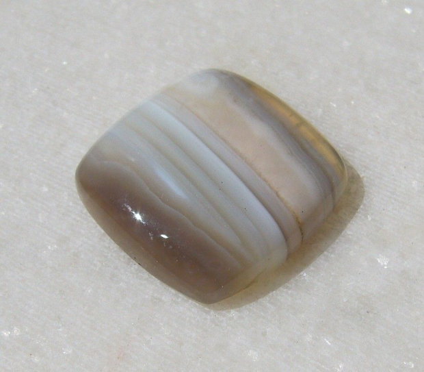 Cabochon din agata Botswana aprox 18.5x18.5x5.5 mm