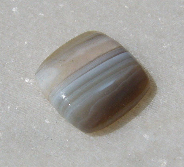 Cabochon din agata Botswana aprox 18.5x18.5x5.5 mm