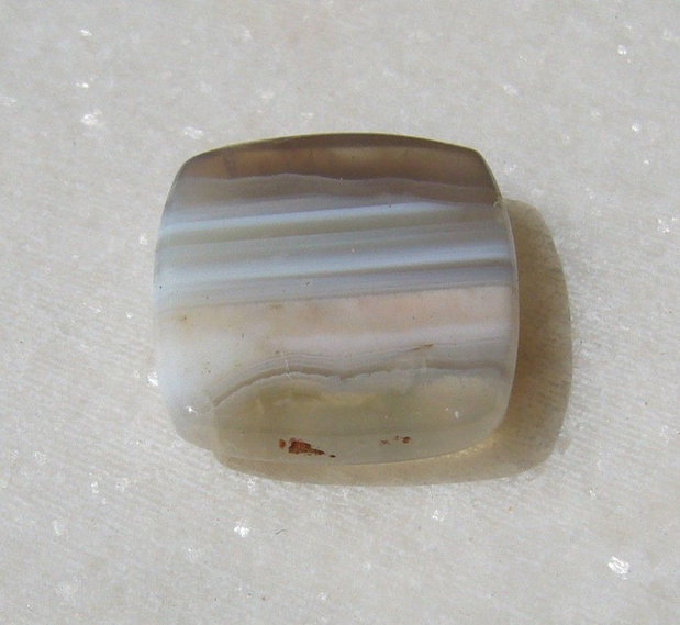 Cabochon din agata Botswana aprox 18.5x18.5x5.5 mm