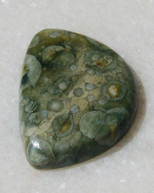 Cabochon rhyolite aprox 27.5x20x5 mm