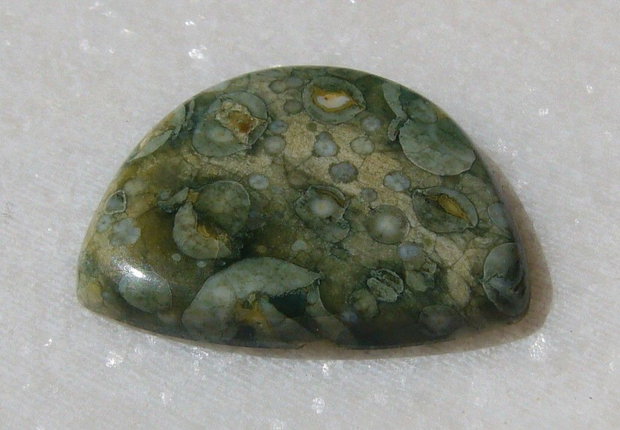 Cabochon rhyolite aprox 27.5x20x5 mm