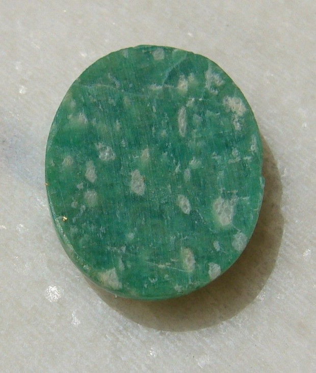 Cabochon amazonit 21.5x16x4 mm