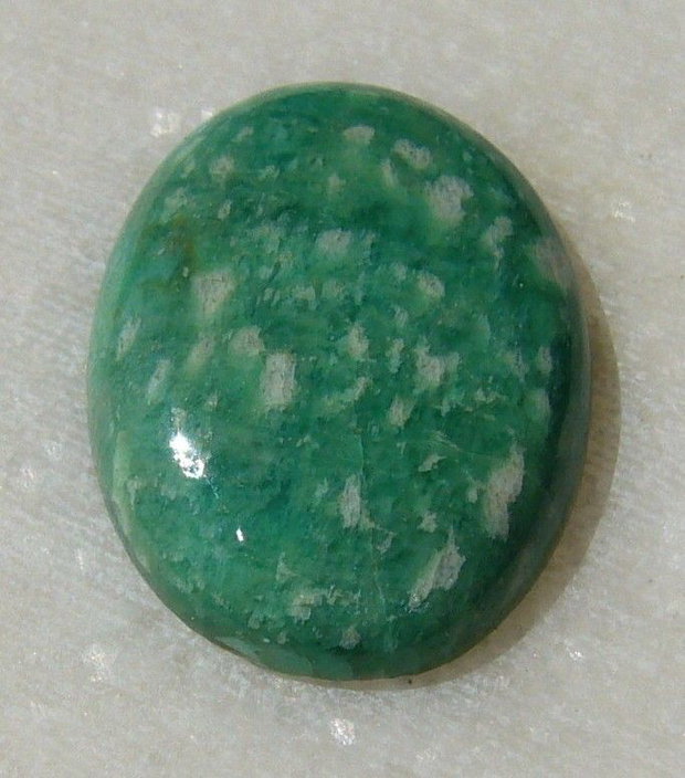 Cabochon amazonit 21.5x16x4 mm