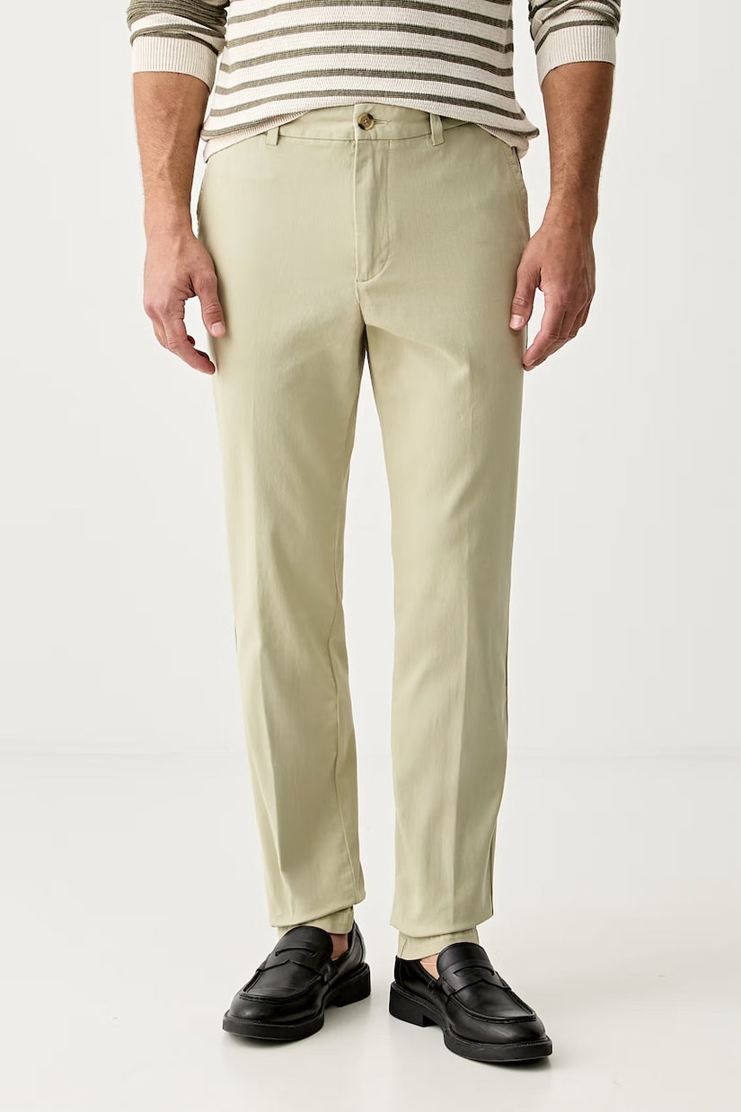 BOSS pantaloni chinos pentru bărbați din bumbac cu elastan H-Kaiton1