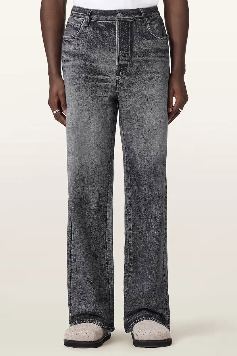 AllSaints blugi wide leg pentru bărbați LENNY