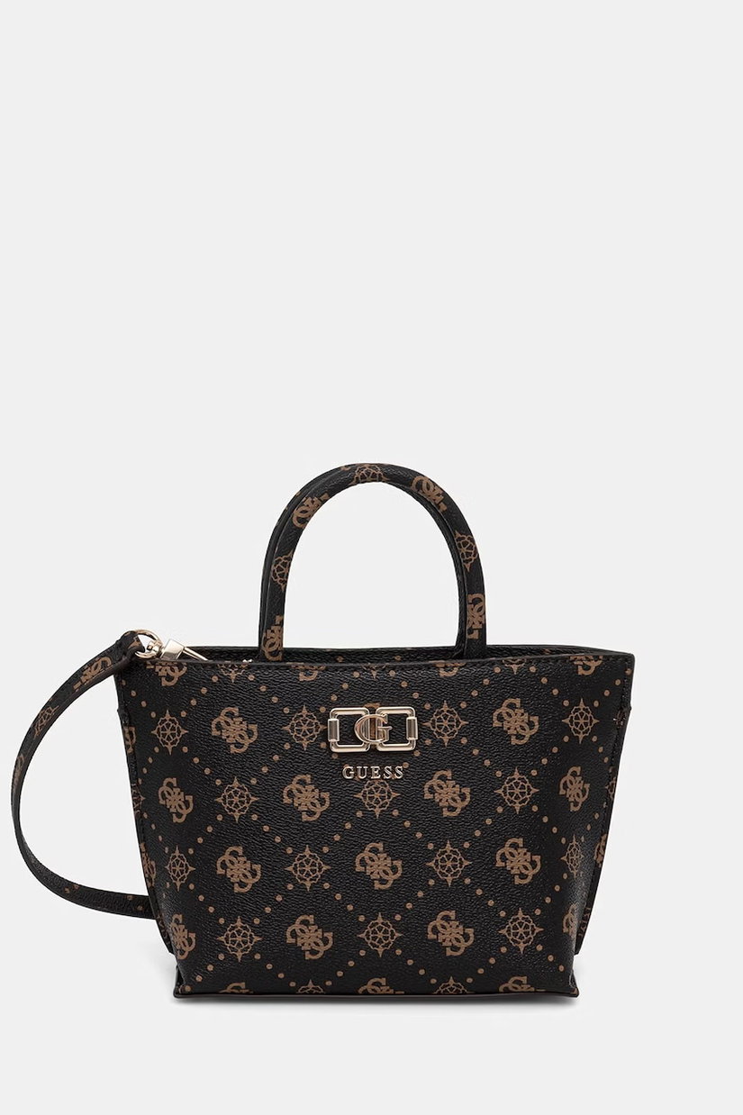 Guess geantă crossbody pentru femei, cu imitație de piele EMELIE