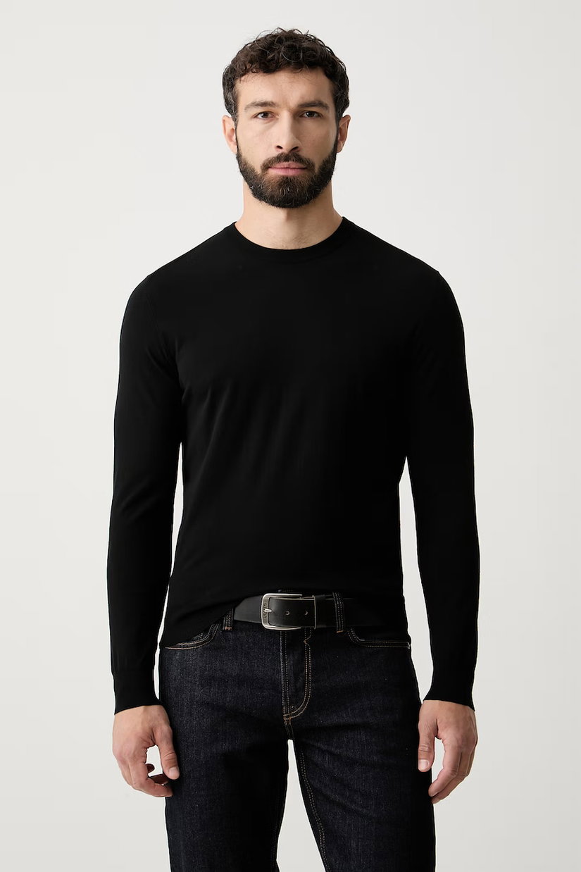 Guess pulover pentru bărbați cu vâscoză KADIR