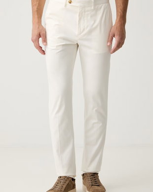 Tommy Hilfiger pantaloni straight pentru bărbați, cu lyocell NEW YORK