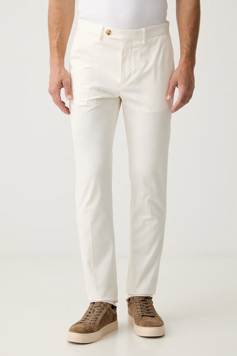 Tommy Hilfiger pantaloni straight pentru bărbați, cu lyocell NEW YORK