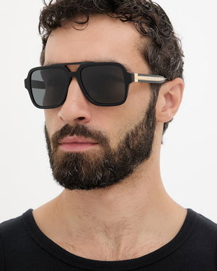 Dolce & Gabbana ochelari de soare aviator pentru bărbați