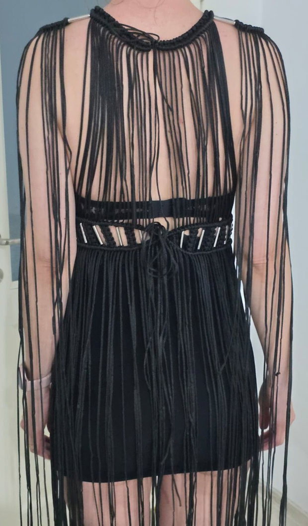Rochie handmade tip macrame