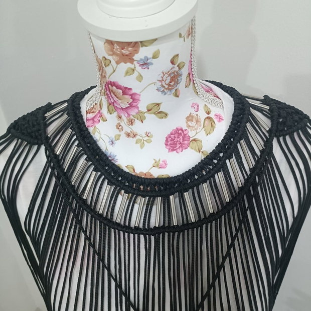 Rochie handmade tip macrame