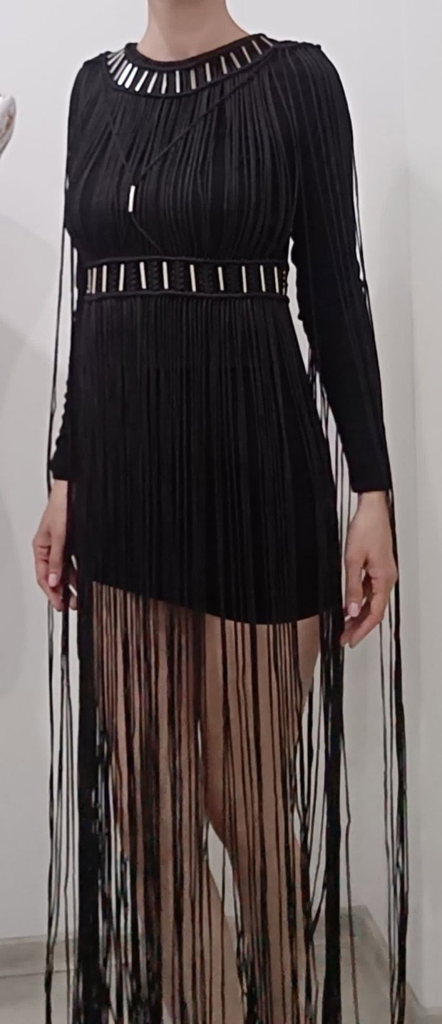 Rochie handmade tip macrame