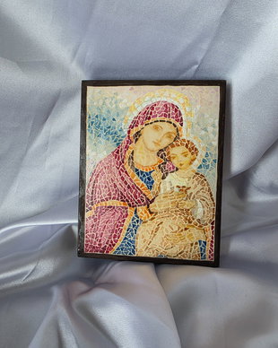 Icoana Maica Domnului si Pruncul Iisus