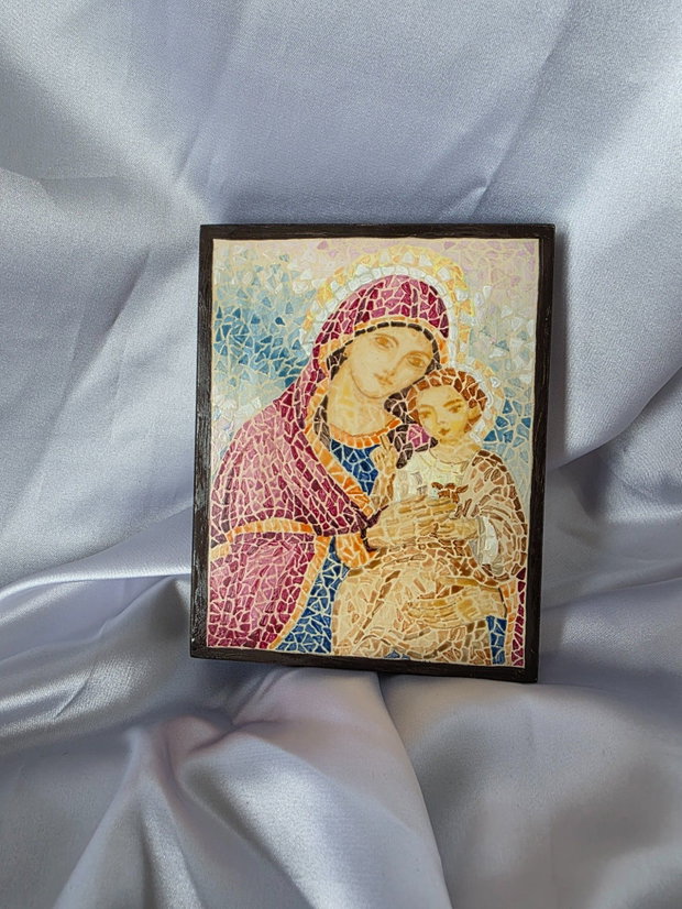 Icoana Maica Domnului si Pruncul Iisus
