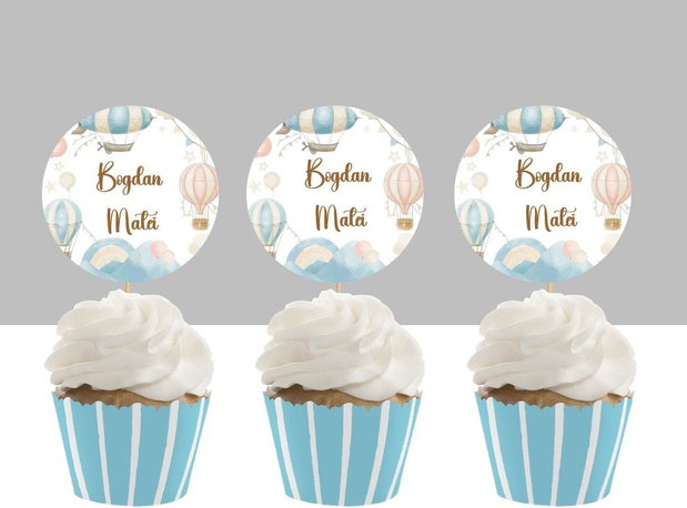 Toppere balon cu aer cald personalizate