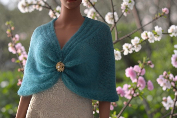 Șal elegant mohair rafinament și finețe pentru momente deosebite
