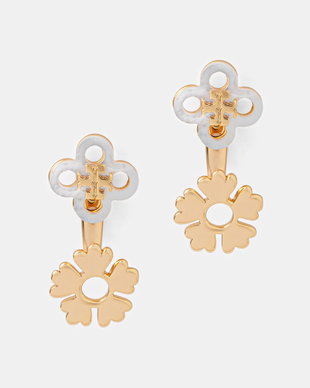 Tory Burch cercei pentru femei din alamă sidef ForgetMe